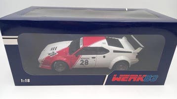 WERK83 1:18 - Modelauto - BMW M1 ProCar C. Reutemann 1979 -, Nieuw