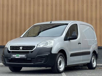 Peugeot Partner 1.6 BlueHDi 75 L1 Premium, Stof, Gebruikt, Grijs, Dealer onderhouden