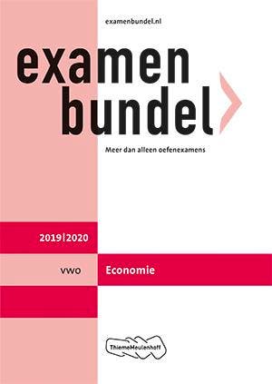 Examenbundel vwo Economie 2019/2020 - J.P.M. Blaas, Verzenden, Zo goed als nieuw, J.P.M. Blaas