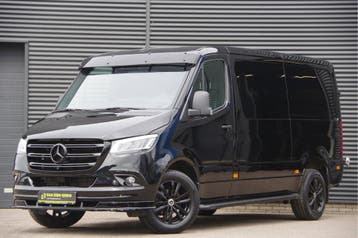 Zakelijke Lease |  Mercedes-Benz Sprinter 319 3.0 CDI V6 L2H, Automaat, Gebruikt, Euro 6, Zwart