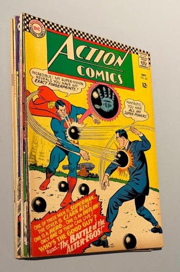 Action Comics #341, 345, 347 (Giant), 348, 373 (Giant) - +, Boeken, Strips | Comics, Nieuw