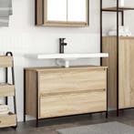 Kast Lades Sonoma | Laatste Stuk!, Huis en Inrichting, Badkamer | Badkamermeubels, Nieuw, Minder dan 100 cm, Wastafelkast, 25 tot 50 cm