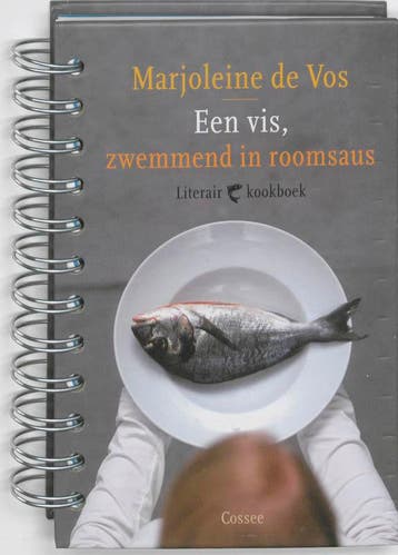 Een vis, zwemmend in roomsaus - Marjoleine de Vos, Boeken, Kookboeken, Verzenden, Zo goed als nieuw, Marjoleine de Vos