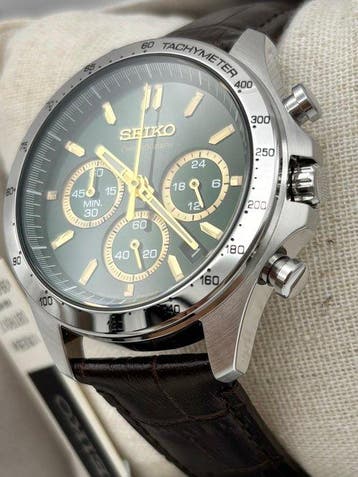 Seiko - Chronograph - Zonder minimumprijs - SBTR017 - Heren