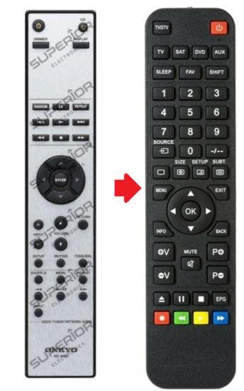 Onkyo RC-959S afstandsbediening - Geschikt voor : A-9150 ..., Verzenden, Nieuw