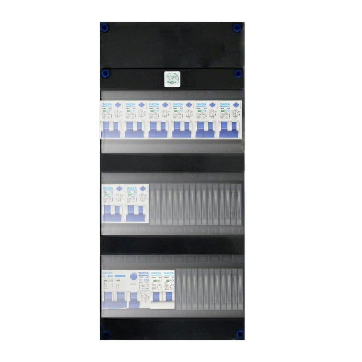 Gacia groepenkast 1 fase 8 alamat + kookgroep, Doe-het-zelf en Verbouw, Elektra en Kabels, Nieuw, Ophalen of Verzenden