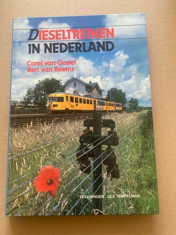 Dieseltreinen Nederland - Historie Fotos Techniek Details, Verzamelen, Verzenden, Zo goed als nieuw, Trein, Boek of Tijdschrift