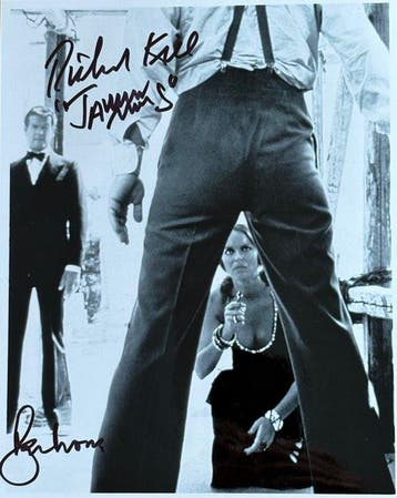 Roger Moore and Richard Kiel - James Bond and Jaws The Spy, Nieuw