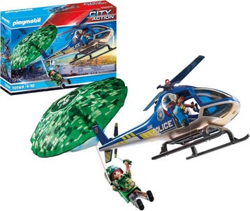Playmobil Politiehelikopter | Retourdeal 57% Korting, Ophalen of Verzenden, Gebruikt