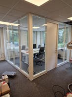 2e hands - gebruikte - systeemwand - glaswand - glas - gips, Zo goed als nieuw