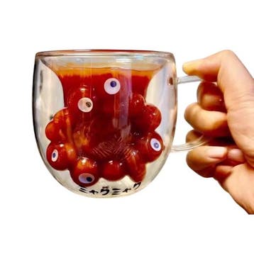 Gek Ogen Glas Beker – Grappige Gadget Drinkglas – Halloween, Verzenden, Nieuw