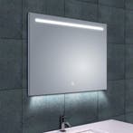 LED Spiegel 80x60cm, 15W, 3000-6400K, Dimbaar, Anti-condens, Ophalen of Verzenden, Nieuw