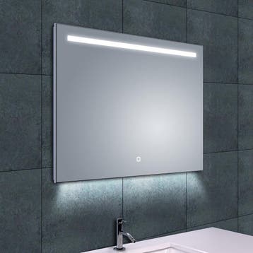 LED Spiegel 80x60cm, 15W, 3000-6400K, Dimbaar, Anti-condens, Huis en Inrichting, Lampen | Hanglampen, Ophalen of Verzenden, Nieuw