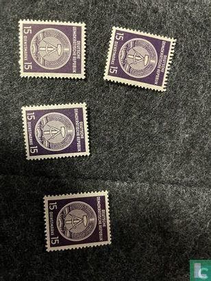 DDR - Cirkelboog naar rechts - 1956, Postzegels en Munten, Postzegels | Europa | Overig, Postfris, Verzenden