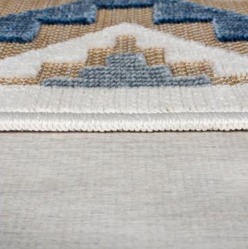 2dekans | Flair Rugs Plaza Zion Buitenkleed Grijs – 160 x, Ophalen of Verzenden, Zo goed als nieuw, Grijs