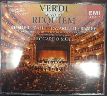 cd - Verdi - Studer* â¢ Zajic* â¢ Pavarotti* â¢, Verzenden, Zo goed als nieuw