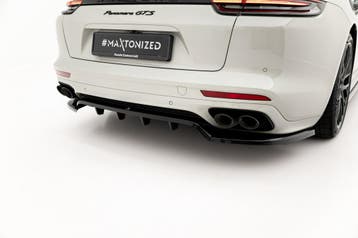 Maxton Diffuser Splitter Porsche Panamera E-Hybrid 971, Verzenden