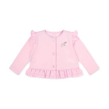 Little A Olivia vestje met strik detail (Pink Blossom) - 68, Ophalen of Verzenden, Nieuw