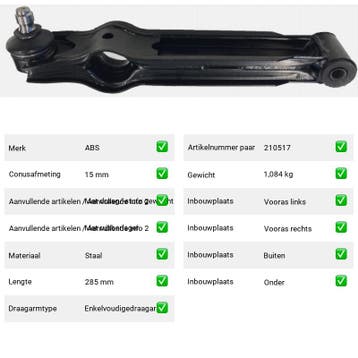 Draagarm Vooras Buiten Onder Chevrolet Matiz 0.8 LPG, Verzenden, Nieuw, Chevrolet