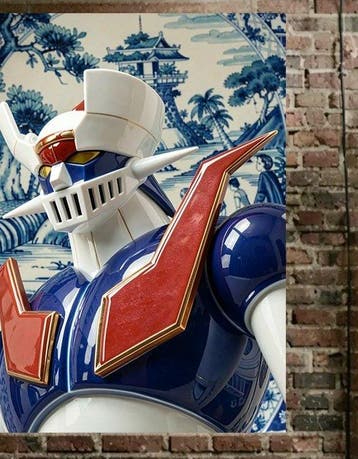 Jacob Hitt - does Mazinger Porcelain w/COA XXL