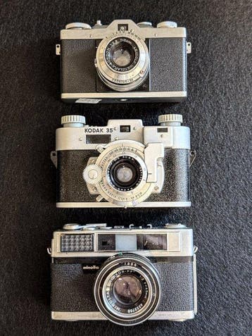 Leidolf, Kodak, Minolta Lot of three: Lordox / Model 35 /, Nieuw