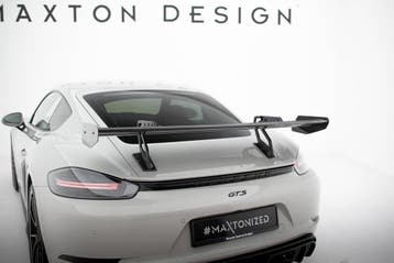 Maxton Carbon Spoiler V.2 Porsche 718 Cayman 982c, Auto diversen, Tuning en Styling, Verzenden