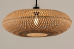 Rietveld Hanglampen - Bruin, Naturel - Metaal, Rotan, Verzenden, Nieuw