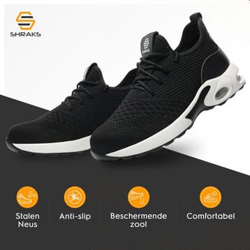 Shraks Veiligheidsschoenen 39 - Werkschoenen voor Dames en, Ophalen of Verzenden, Zo goed als nieuw