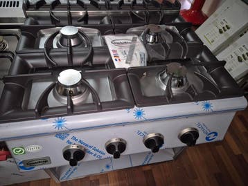 **VEILING** Grill pizzeria restaurant horeca-apparatuur, Gebruikt, Fornuis, Frituur en Grillen