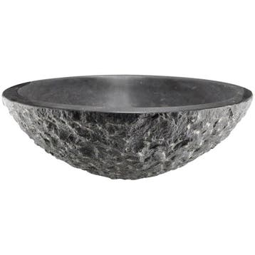 Wiesbaden Raw Waskom Rond Hamerslag - 42x14cm - Hardsteen, Ophalen of Verzenden, Nieuw