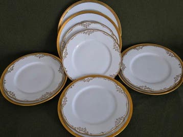 Limoges France - Tafelservies voor 6 (18) - Dubbele