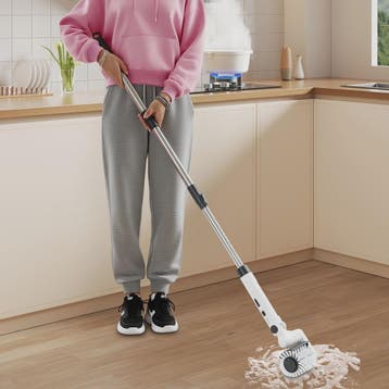 Oplaadbare Elektrische Schoonmaakborstel met 4 Opzetborstels, Verzenden, Nieuw