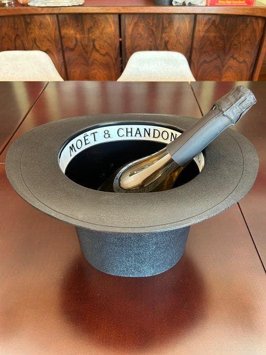 Moët & Chandon - Wijnkoeler - Top Hat - Plastic, Antiek en Kunst, Antiek | Keukenbenodigdheden