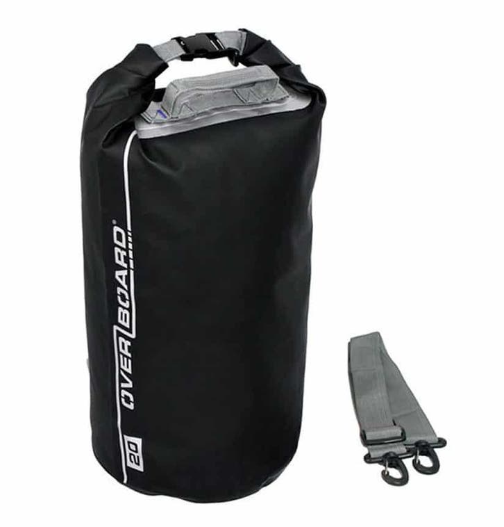 Overboard Dry Bag 20 Liter (Zwart), Watersport en Boten, Accessoires en Onderhoud, Nieuw, Ophalen of Verzenden