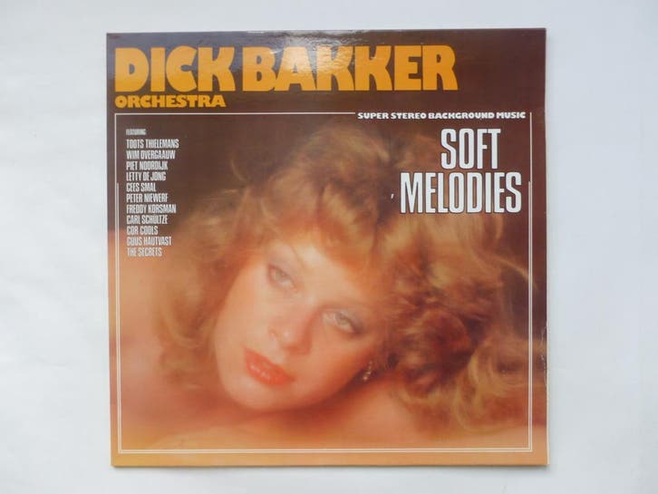 Dick Bakker Orchestra - Soft Melodies (LP), Cd's en Dvd's, Vinyl | Klassiek, Zo goed als nieuw, Ophalen of Verzenden
