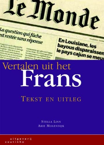 Vertalen uit het Frans 9789046902059, Zo goed als nieuw