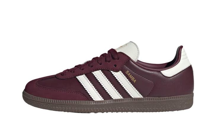 adidas Samba OG Maroon Off White Gum (W), Kleding | Dames, Schoenen