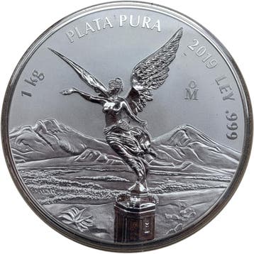 Mexican Libertad 1 kg 2019 Proof Like, Verzenden, Zuid-Amerika, Losse munt, Zilver