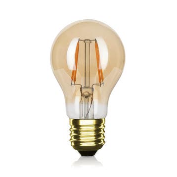 LED FILAMENT E27 PEER DIMBAAR AMBER 4W 2400K, Nieuw