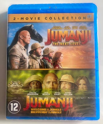 JUMANJI THE NEXT LEVEL / JUMANJI WELCOME TO THE JUNGLE (IN, Cd's en Dvd's, Verzenden, Gebruikt