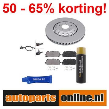 Remschijven + Remblokken Audi E-tron voorzijde, Verzenden, Nieuw, Audi