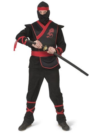 Ninja Nick Kostuum Man, Ophalen of Verzenden, Nieuw