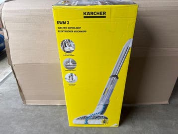 Kärcher EWM 2 - Accu-aangedreven dweil - Verwijdert vlekken, Verzenden, Nieuw
