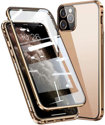 iPhone 12 Mini 360° Magnetisch Hoesje Dubbelzijdig Glas, Ophalen of Verzenden, Nieuw