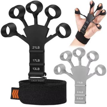 Hand Grip Trainer Vinger Pols Krachttrainer 6 Weerstanden, Sport en Fitness, Verzenden, Nieuw