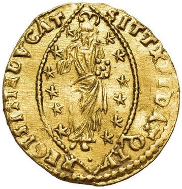 Italië, Venetië. Alvise II Mocenigo (1700-1709). Zecchino, Postzegels en Munten