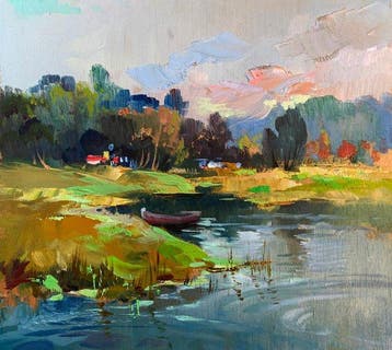 Yuriy Suprunchuk (1961) - On the left bank of the river