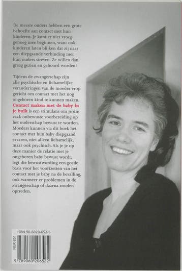 Contact maken met de baby in je buik 9789060206522, Boeken, Verzenden, Zo goed als nieuw, H. de Boer