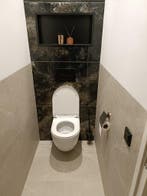 Zwart Wandtegels 60x120 Bruin Marmerlook badkamertegels, Doe-het-zelf en Verbouw, Tegels, 60 cm of meer, Graniet, Nieuw, Ophalen of Verzenden