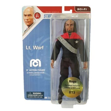 Star Trek The Next Generation Action Figure Lt. Worf 20 cm, Verzamelen, Ophalen of Verzenden, Nieuw